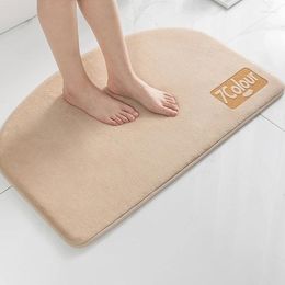 Bath Mats Thickened Foam Carpet Rugs Super Absorbent Shower Room Mat Floor Foot Pad Memory Cotton Footpad Anti Slip Door