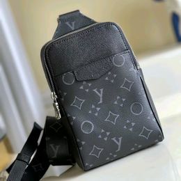 M30741 на открытом воздухе Slingbag Luxurys Дизайнерская сумка мужская нагрудная сумка для путешествий Черная сумка через плечо Сумка из натуральной кожи Мужской кошелек Слинг-сумка Женская сумка-клатч Сумки на плечо