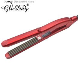 Hair Straighteners New Arrival Hair Crimper Hair Waving Iron Hair Straightener Crimper Fluffy Small Waves Hair Curlers Curling Irons Styling Tools Q240124