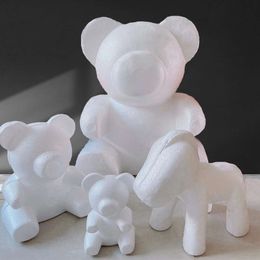 Eternal Rose Unicorn Model White Embryo Diy Accessories Foam Bear