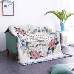 Blankets Nordic Creative Tiger Throw Blanket Soft Tapestry Leaves Blanket Mat Decor Multifunction Animal Sofa Covers Dust Cover Blankets