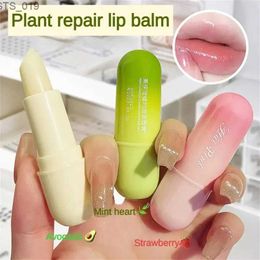 Lip Gloss Strawberry Lip Balm Hydrating Moisturizing Lipstick Anti-chapped Skin Exfoliation Nourishing Lip Balm Lip Moisturizer Makeup