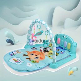 Science Discovery Baby newborn baby music light pedal piano fitness stand sleeping mat game blanket toy setvaiduryb