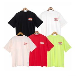 Men'S T-Shirts Mens T-Shirts Vtm My Name Is Vetements Tshirt And Womens 11 Red Printed Clothes J230427 Drop Delivery Apparel Men'S Clo Ot02G