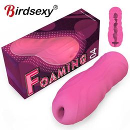 Masturbators Male Masturbation Cup Pocket Pussy Bullet Vibrator Glans Stimulator Sucking Oral Sex Aeroplane Cup Sex Toys For Men Adult 18 toys