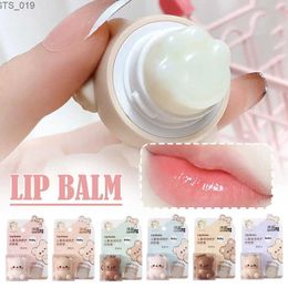 Lip Gloss 1pcs Cute Little Bear Lip Balm For Children Moisturizing Anti-cracking Sleep Fine Lines Cartoon Lipstick Long Lasting New