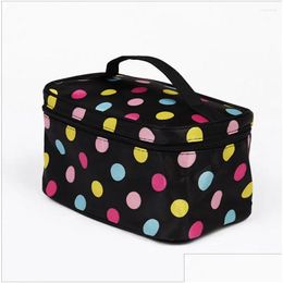 Storage Boxes Bins Organization Closet Letter Bag Fashion Portable Wash Travel Cosmetic Housekee Organizers Vacuum Drop Delivery Home Oti8R