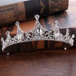 Hair Clips Wedding Bridal Bridesmaid Prom Party Rhinestone Crystal Tiara Crown Headpiece