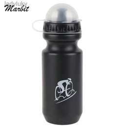 Water Bottles Cages Sports Water Bottle Camping Supplies For Outdoor Sports Bike 600ml Bicycle With Lid Portable Bike For Mountain Outdoor 600mlL240124