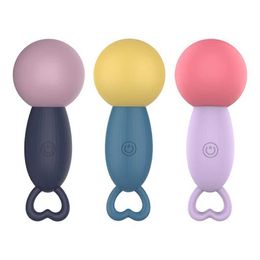 Sexual products for women orgasmic masturbator vibrator pressure reducing silent waterproof jumping egg mini massage stick 231129