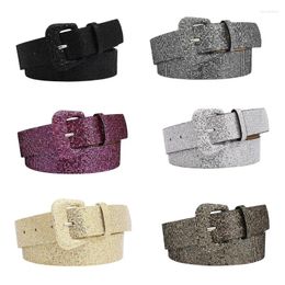 Belts Women Sequin Belt Studded Sash For Dresses Bling R7RF