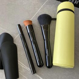 Makeup Brushes CC Collection of 3 Essential 3PCS Brush Set Drum Blush Foundation Frush Eyeshadow