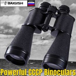 Telescopes Professional Binoculars Russia Powerful Baigish Military Telescope Lll Night Vision Astronomic Binoculares Telescopio Monocular YQ240124