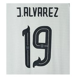 2024 Spring Festival Dragon #19 J.ALVAREZ Nameset Printing Soccer Patch Badge