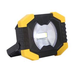 Camping Lantern 20W Led Portable Spotlight Super Bright Led Work Light Rechargeable For Outdoor Camping Lampe Led Flashlight YQ240124