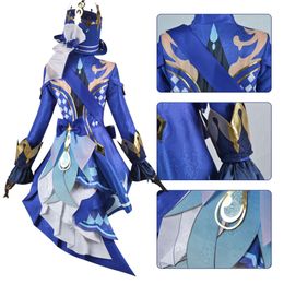 Genshin Impact cosplay clothes Water God Fu Carlos Feng Dan new role Fu Nina cos clothes complete set