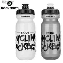 Water Bottles Cages ROCKBROS 750ml Bicycle Water Bottle Food Grade Sports Fitness Running Riding Camping Hiking Kettle Leak-proof Bike Bottle CageL240124