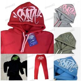 Sweatshirts syna world track suit Synaworld Male Trousers Men Sweatshirt Rap Streetwear Top Pants Pullover Women Hoody Clothing oih