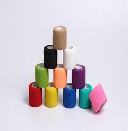 Sports Protection Elastic Bandage Color Self Adhesive Bandage Muscle Tape Finger Joints Wrap First Aid Kit 20192662252