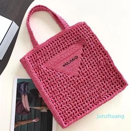 Top Designer Handbags Shoulder Fashion Beach Bags Classic Ladies Summer Braided Messenger Bags Tote Bags Women Wallets Large-P 972837