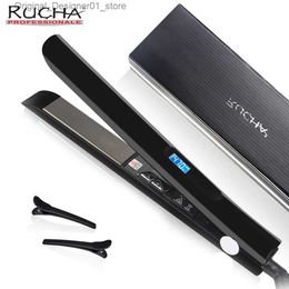 Hair Straighteners Hair Straightener Curler Keratin Treatment Straightening Irons Titanium Plate 480 Fast Heating Profession Flat Iron 100-240V Q240124