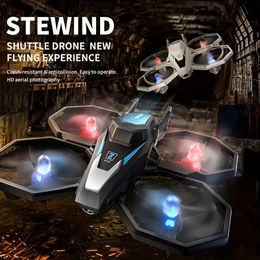 New H118 RC Quadcopter Drone With Camera, One-Key Takeoff & Surround Flight, Durable Design, Headless Mode & Trajectory Flight, Fun Toy Airplane/Perfect Holiday Gift