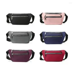 Waist Bags 2024 Fanny Pack For Women Canvas Crossbody Bag Ladies Belt Fashion Travel Chest Bum Sport