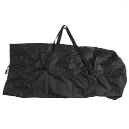 Storage Bags Canopy Carrying Bag Black 2 Side Handles Waterproof UV Resistant Polyester Fabrics Travel Sports Equipment For Camping