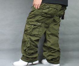Multi Pocket Cargo Pants Men Plus Size Casual Trousers Mens Tracksuit Bottoms Outdoor Tactical Joggers Streetwear Man Clothes Big 8322093