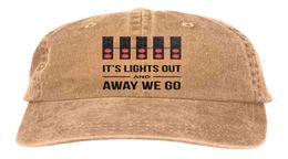 PDN3 It039s Lights Out And Away We Go The Baseball Cap Peaked capt Sport Unisex Outdoor Custom Formula 1 F1 HatsTEO6category7203320