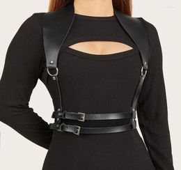 Belts Women Leather Harness Belt Strap Girdle Sexy Lady Handmade Decorative Shirt Dress Smooth Buckle Vest For FemaleBelts Emel222446212