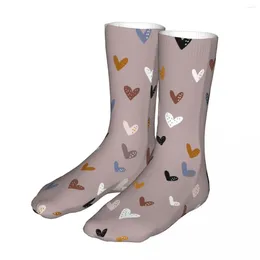 Men's Socks Male Mens Women Casual Love Pattern Sport Stockings Spring Summer Autumn Winter