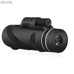 Telescopes 50X60 High-Magnification High-Definition Night Vision Telescope Mobile Phone Camera Monocular With Smartphone Holder YQ240124