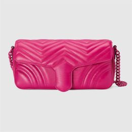 sell Cross Body Shoulder Bag Chain Plain Underarm Handbags Quilting Women Hobo Messenger Bags Handbag purse Leather Wavy strip234K
