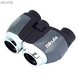 Telescopes Genuine Telescope Nikula 10x22 Hd Binoculars Fun Sports Game Concert Telescopio Spotting Scope Mini for Fishing Portable Outdoor YQ240124