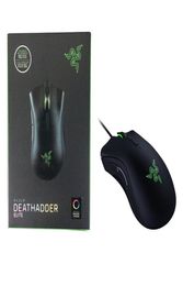 Razer DeathAdder Elite Gaming Mice 16000 DPI Ergonomic Chroma Lighting Optimised 450 IPS 7 Buttons eSports Wired Mouse Game8581475