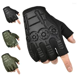 Cycling Gloves Est Tactics Half-finger For Men And Women Climbing Anti-skid Bicycle Breathable Wear-resistant Mittens