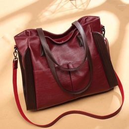 Waist Bags Casual Tote Bag Female Luxury Handbag Large Capacity Shoulder For Women Ladies Vintage PU Leather Crossbody