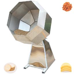 Small Octagonal Mixer Favor Blender Commercial Stainless Steel Seasoning Machine Octagon Spice Seasoning Barrel 220V