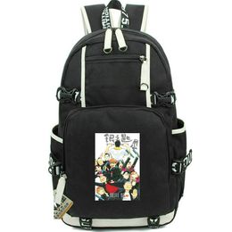 Silver Spoon backpack Kiss You daypack Hachixuan Yongo Anime school bag Print rucksack Casual schoolbag Computer day pack