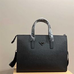 leather totes handbags women designer tote bag Fashion Large Shoulder Briefcase black purses Simple Work Crossbody Bags 230105308m