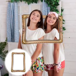 PVC inflatable frame party party handheld selfie frame beautiful selfie frame fashionable photography booth props 240124