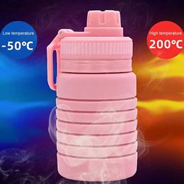 Water Bottles Cages 750ML Durable Lightweight Good Sealing Silicone Folding Water Bottle for Travel Sports Folding Bottle Water BottleL240124