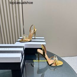 Aquazzura Aura Embellish Crystal Sandals Butterfly Diamond Top Designer High Heel Wedding Shoes Sexy Ankle Strap Sandals Crystal Stile Heel Height 10.5cm 35-43