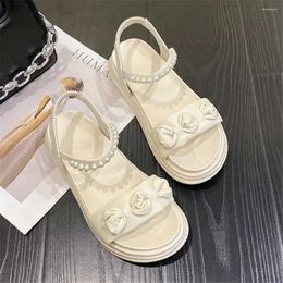 Slippers Size 36 Soft Woman's Beach Shoes For Women Child Sandals Girl Sneakers Sports Drop Seasonal Imported