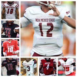 New Mexico State Football stitched Jersey mens women youth kids Custom Diego Pavia Eli Stowers Star Thomas Siddeeq Shabazz Jaden Thomas Kaden Trevino Singleton