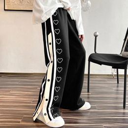Active Pants 2024 Men Fashion Straight Sweatpants Hip Hop Casual Jogging Streetwear Harajuku Trousers