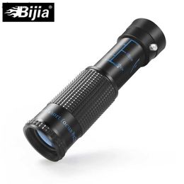 Telescopes BIJIA 3 size multifunction monoculars telescope blue film coating observation glass YQ240124