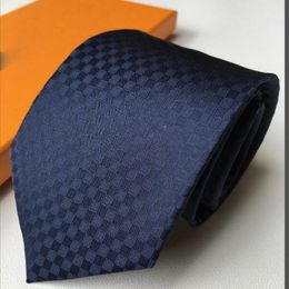 2023 New Men Ties fashion Silk Tie 100% Designer Necktie Jacquard Classic Woven Handmade Necktie for Men Wedding Casual and Business NeckTies with box