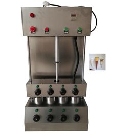 Most Popular High Quality Automatic Crispy Sugar Wafer Kono Pizza Cone Making Baking Oven Equipment Pizza Cono Machine Price